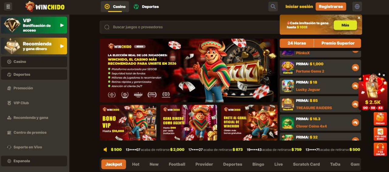Winchido Casino en México